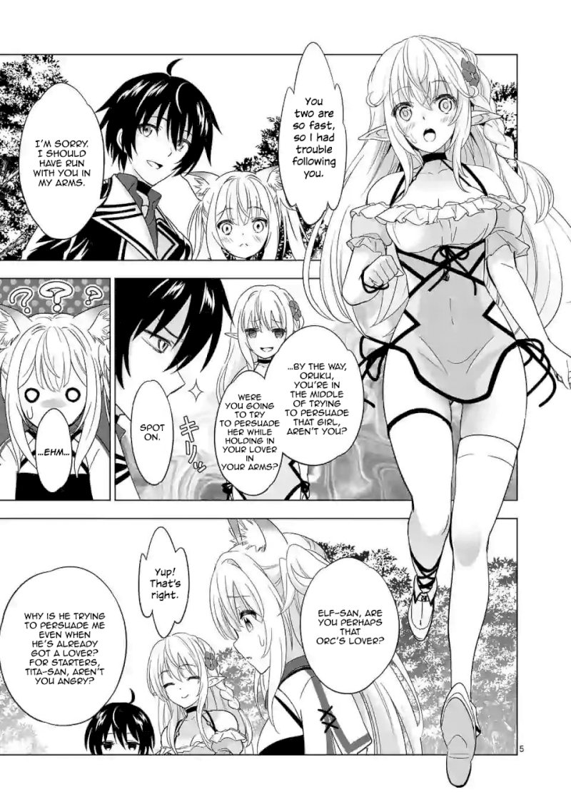 Shijou Saikyou Orc-san no Tanoshii Tanetsuke Harem Zukuri 5