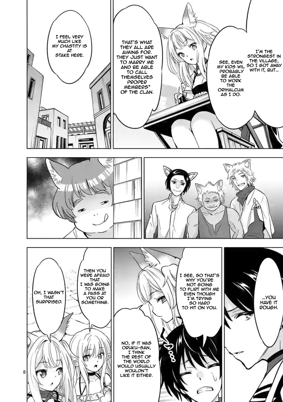 Shijou Saikyou Orc-san no Tanoshii Tanetsuke Harem Zukuri 9