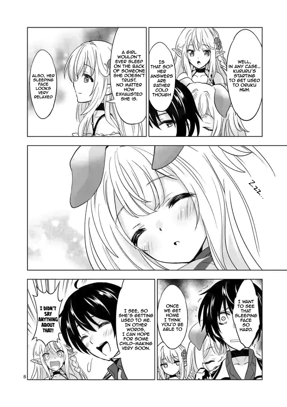 Shijou Saikyou Orc-san no Tanoshii Tanetsuke Harem Zukuri 9