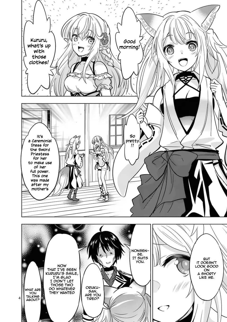 Shijou Saikyou Orc-san no Tanoshii Tanetsuke Harem Zukuri 4