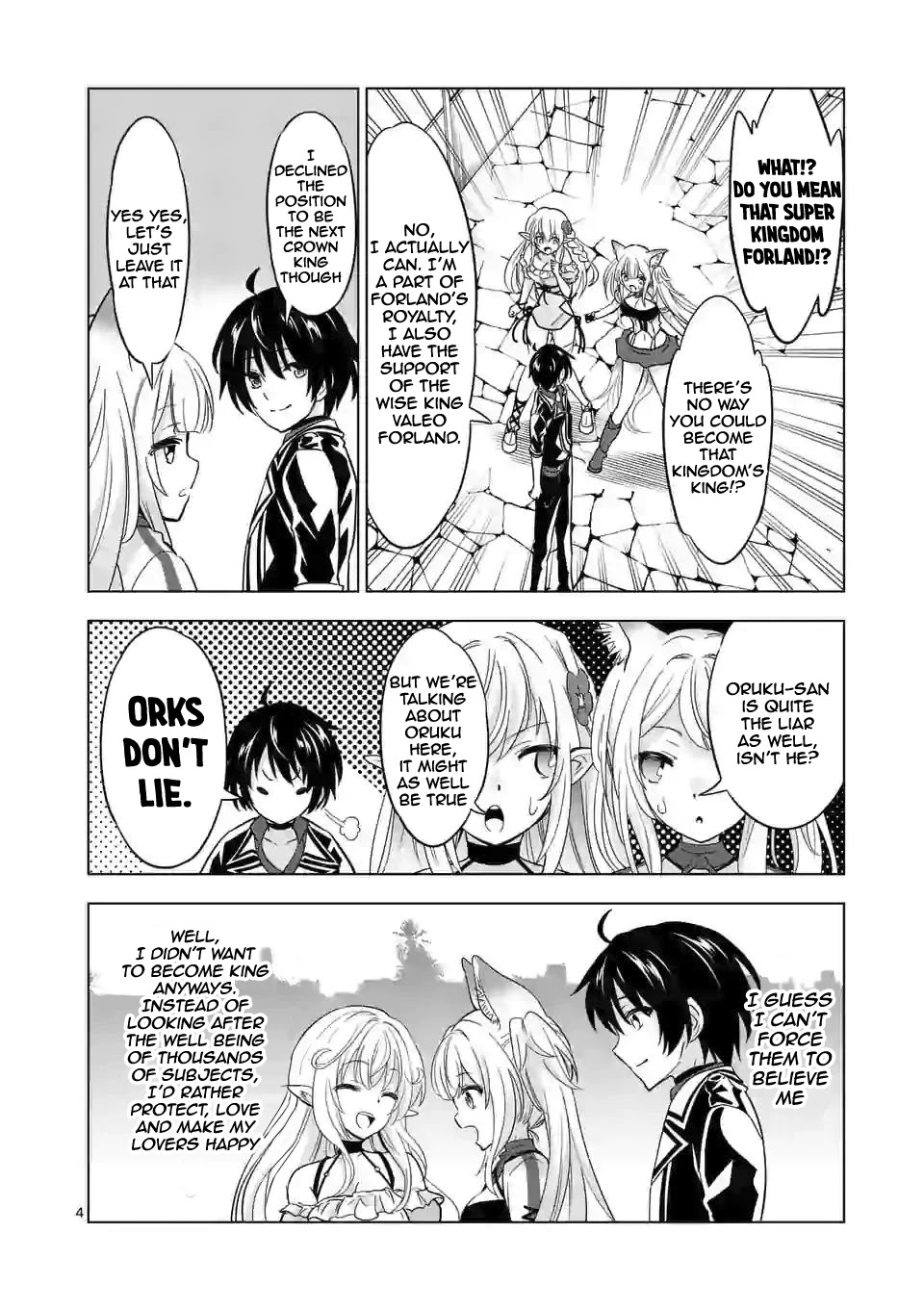 Shijou Saikyou Orc-san no Tanoshii Tanetsuke Harem Zukuri 5