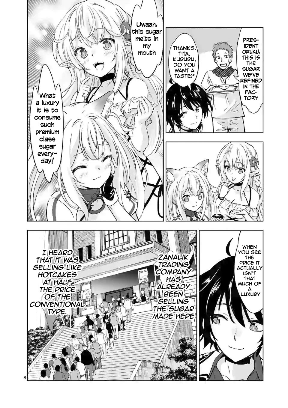 Shijou Saikyou Orc-san no Tanoshii Tanetsuke Harem Zukuri 8