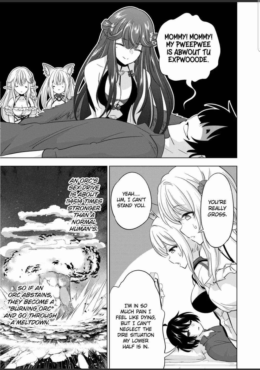 Shijou Saikyou Orc-san no Tanoshii Tanetsuke Harem Zukuri 5