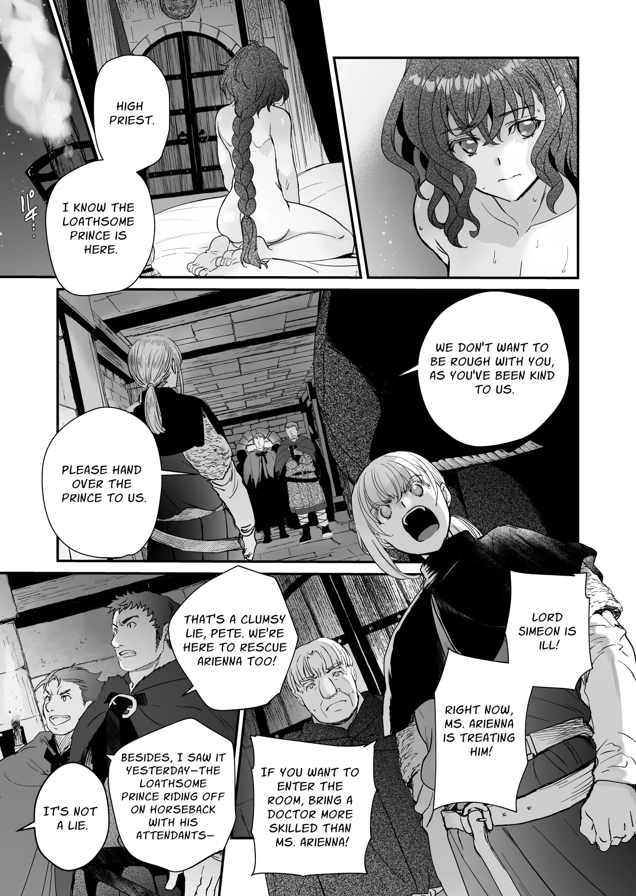 Shikei Senkoku Sareta Kenjo ga Kiraware Ouji ni Dekiai Sarete, Shiawase ni Naru made no Monogatari Kouhen 185