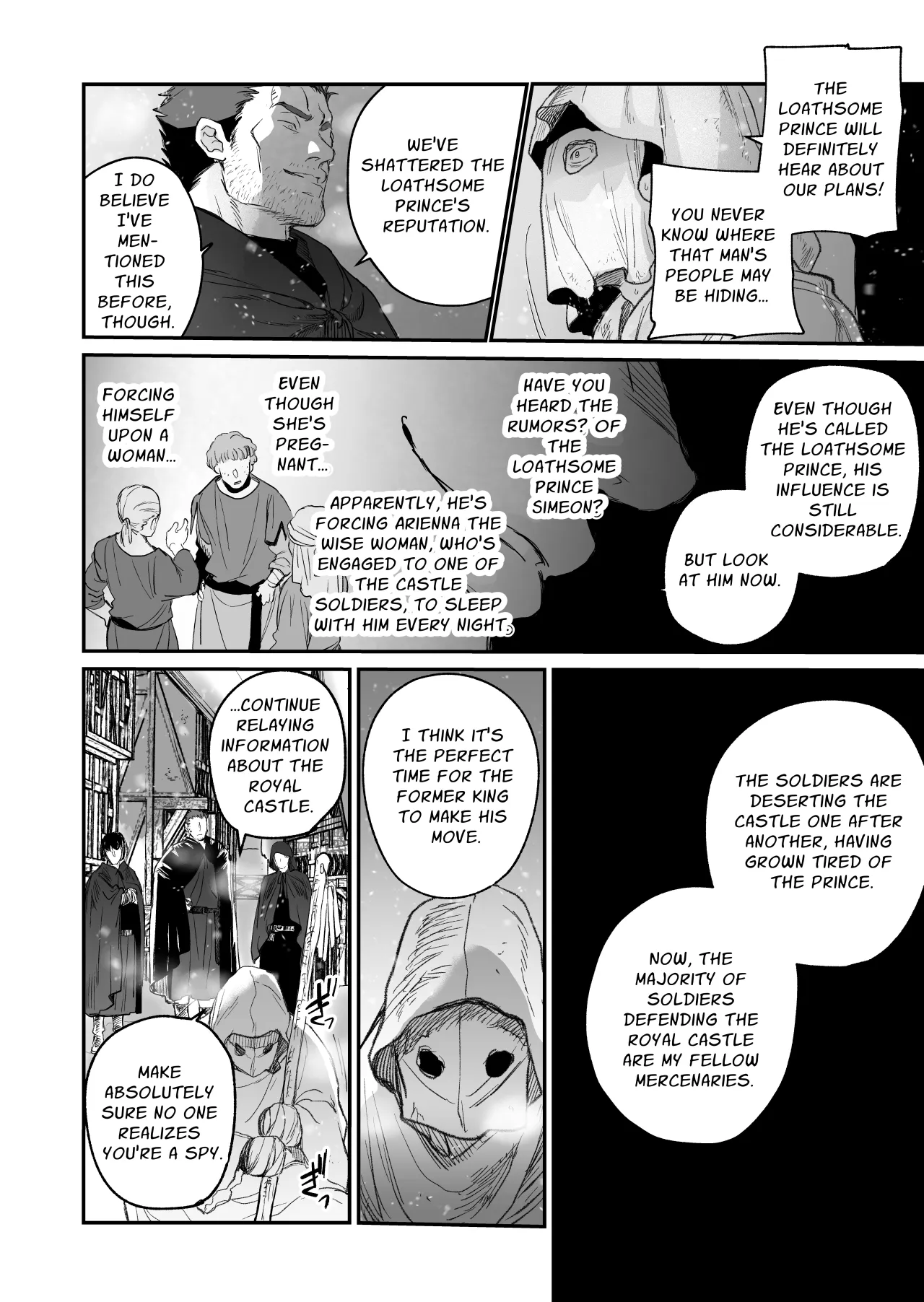 Shikei Senkoku Sareta Kenjo ga Kiraware Ouji ni Dekiai Sarete, Shiawase ni Naru made no Monogatari Kouhen 38