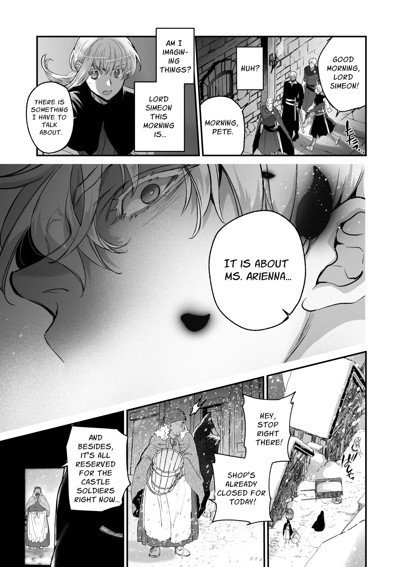 Shikei Senkoku Sareta Kenjo ga Kiraware Ouji ni Dekiai Sarete, Shiawase ni Naru made no Monogatari Kouhen 57