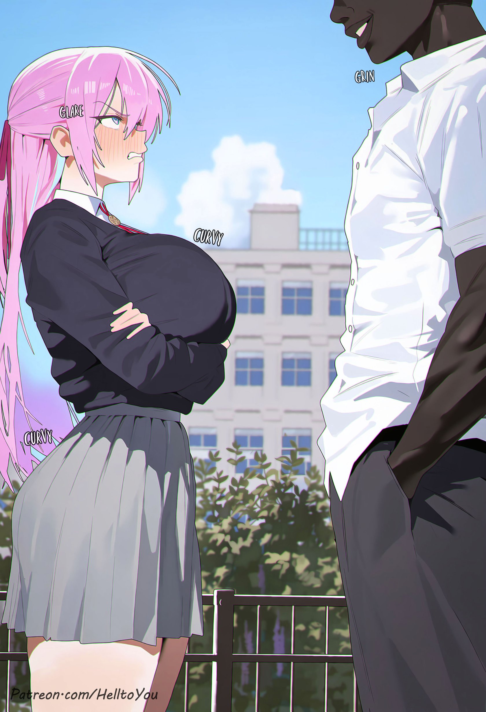 Shikimori Bully NTR comic request [HellToYou] Oneshot - Page 14
