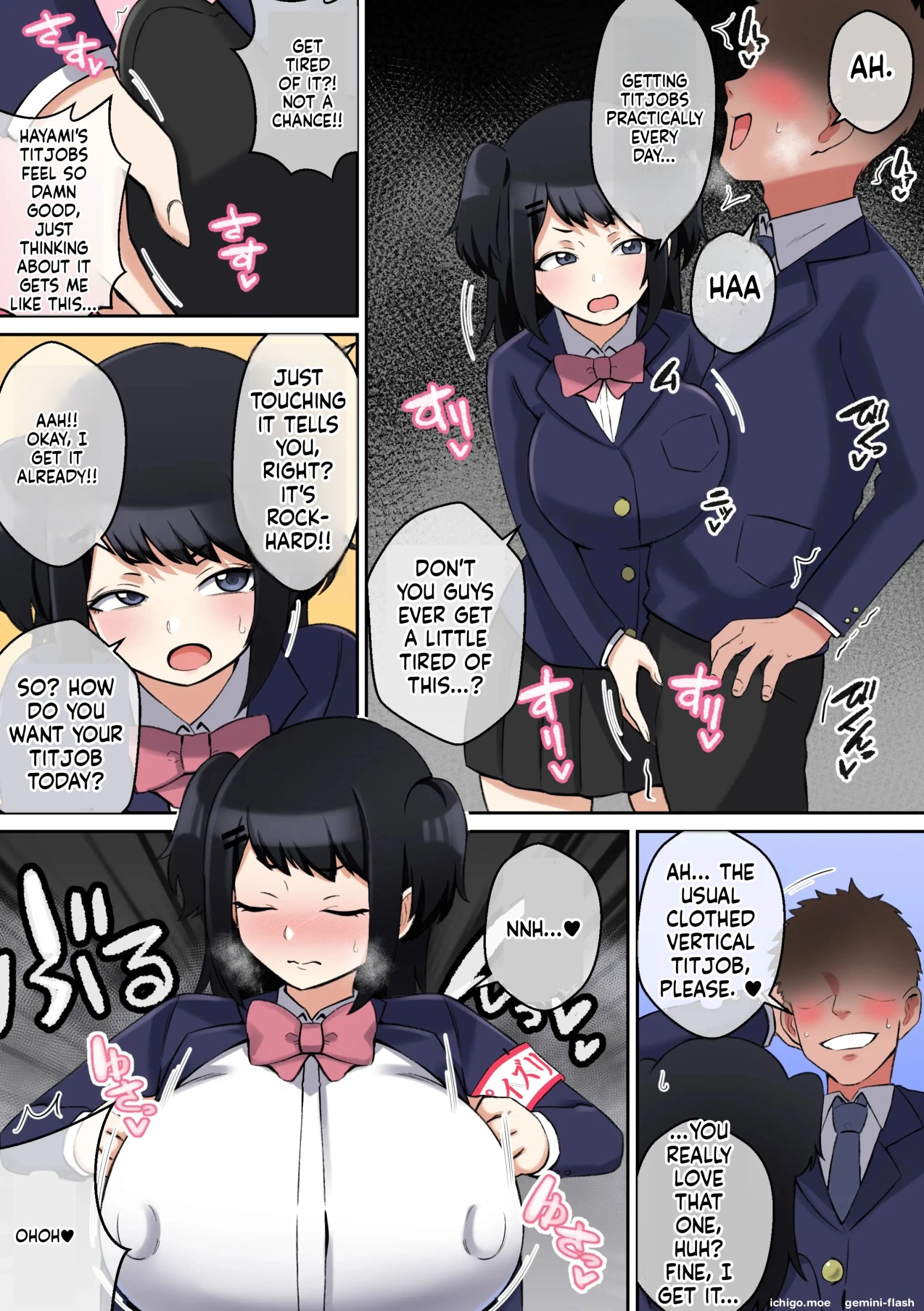 [Shime wa Shake Chazuke] Paizuri Iin no Katsudou Kiroku Oneshot - Page 6