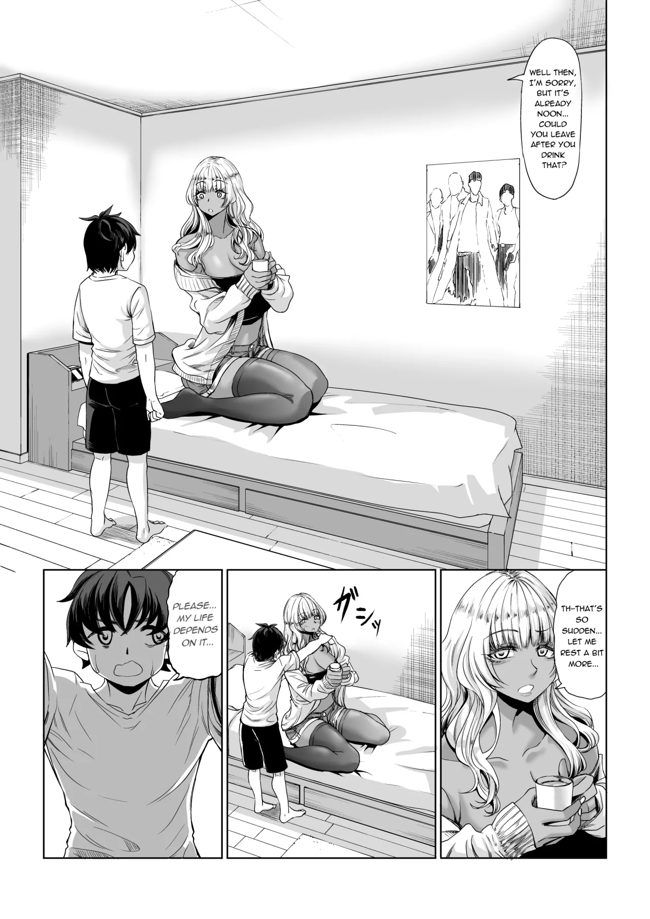 Shinchou 211cm no Jirai-kei Joshi ni Nerawarete mou Nigerarenai 3 12
