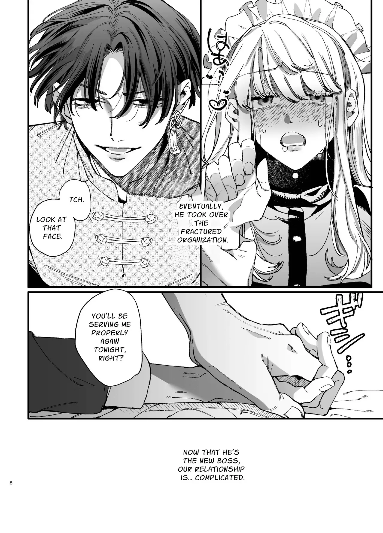 Shini gee ni Tensei Shita Mafia jou wa Henai Supai ni te Kagome ni Sareru 2 7