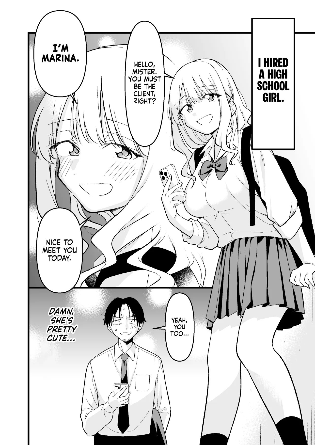 Shinitagari Shachiku datta Ore wa Hikari no Papakatsu Gal ni Ikasareru 3
