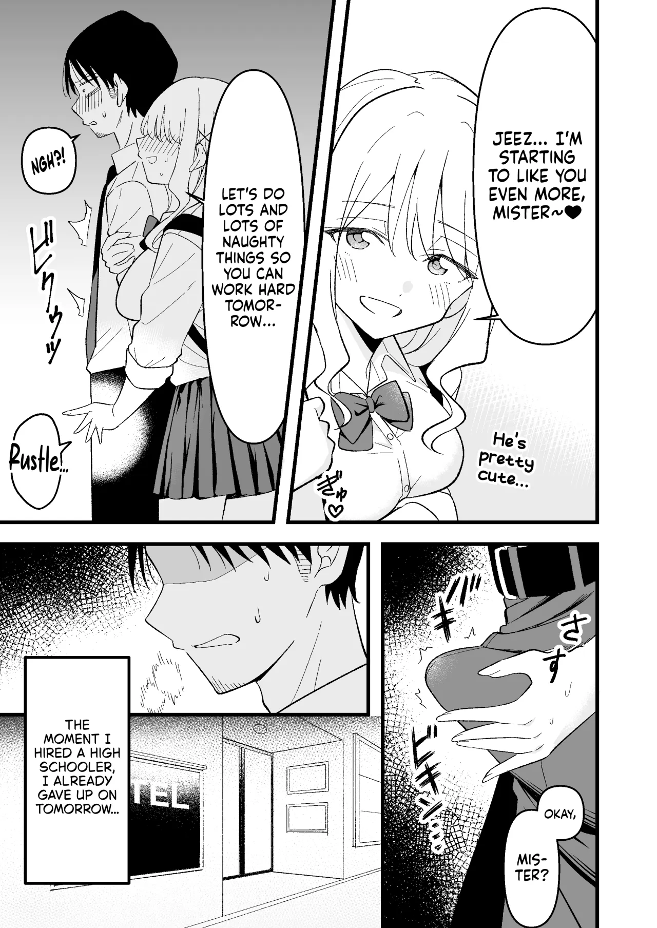 Shinitagari Shachiku datta Ore wa Hikari no Papakatsu Gal ni Ikasareru 6