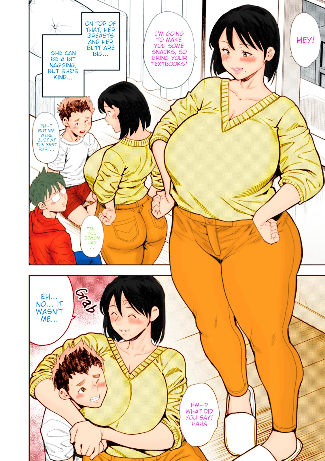 Shinyuu no Haha wa Boku no Iinari - Colorized 2
