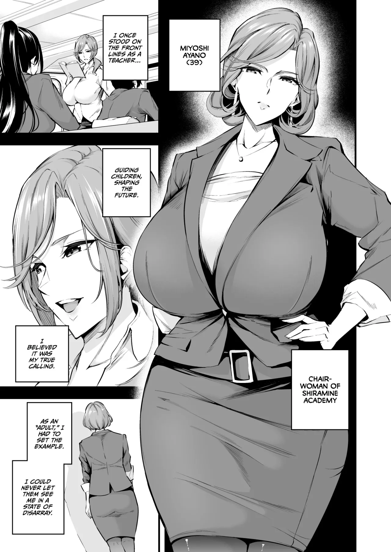 Shiramine Gakuen no Mesubuta Rijichou Kouhen 3