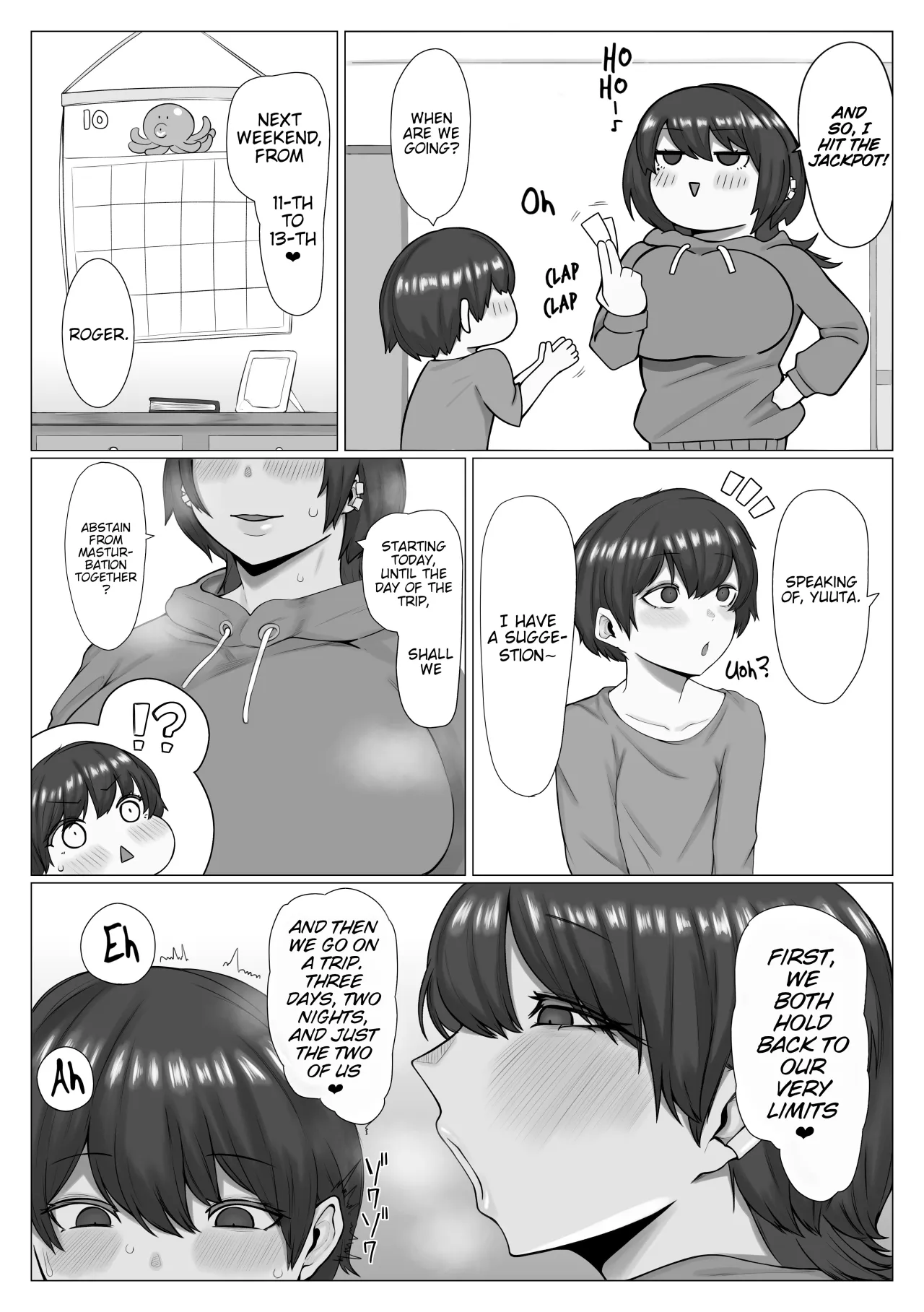 Shitei ga Ryokousaki de Mechakucha Sex suru Ohanashi 4
