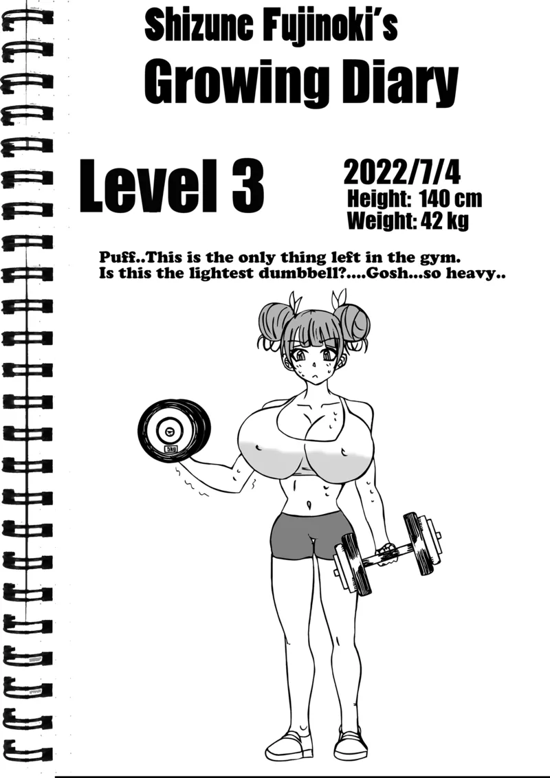 Shizune Fujinoki's Growth Diary 2