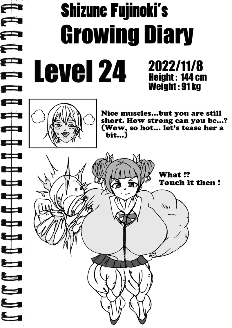 Shizune Fujinoki's Growth Diary 11