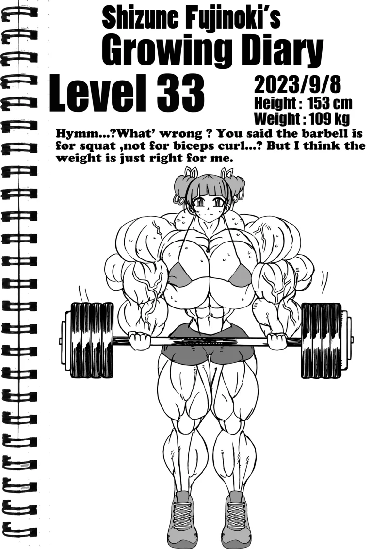 Shizune Fujinoki's Growth Diary 14
