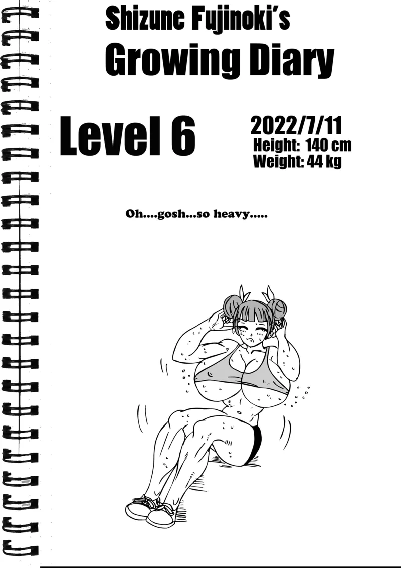 Shizune Fujinoki's Growth Diary 3