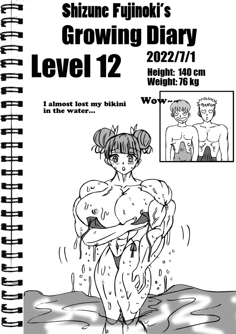 Shizune Fujinoki's Growth Diary 5