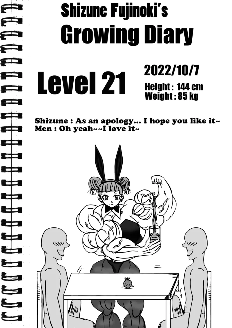 Shizune Fujinoki's Growth Diary 9
