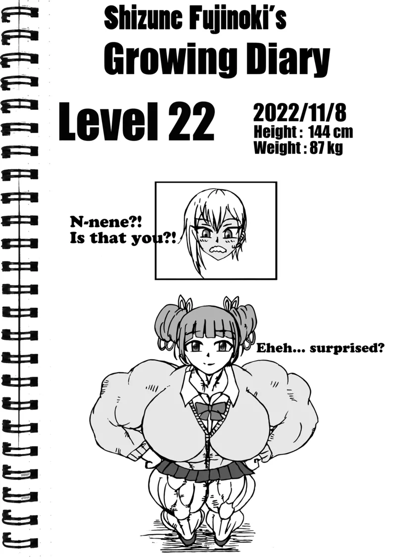 Shizune Fujinoki's Growth Diary 10