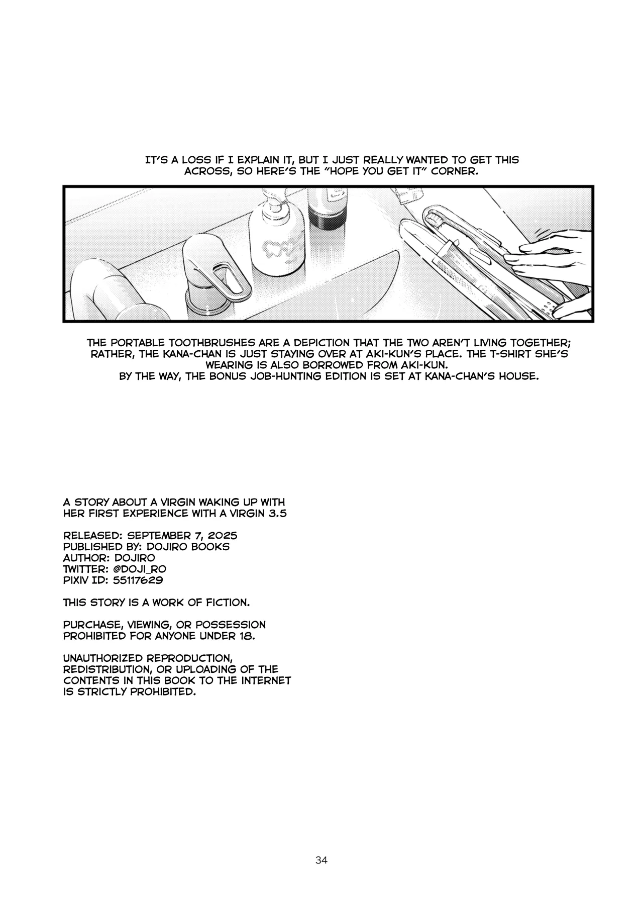 Shojo ga Doutei to no Hatsutaiken de Mezamechau Hanashi 3.5 + Omake 35