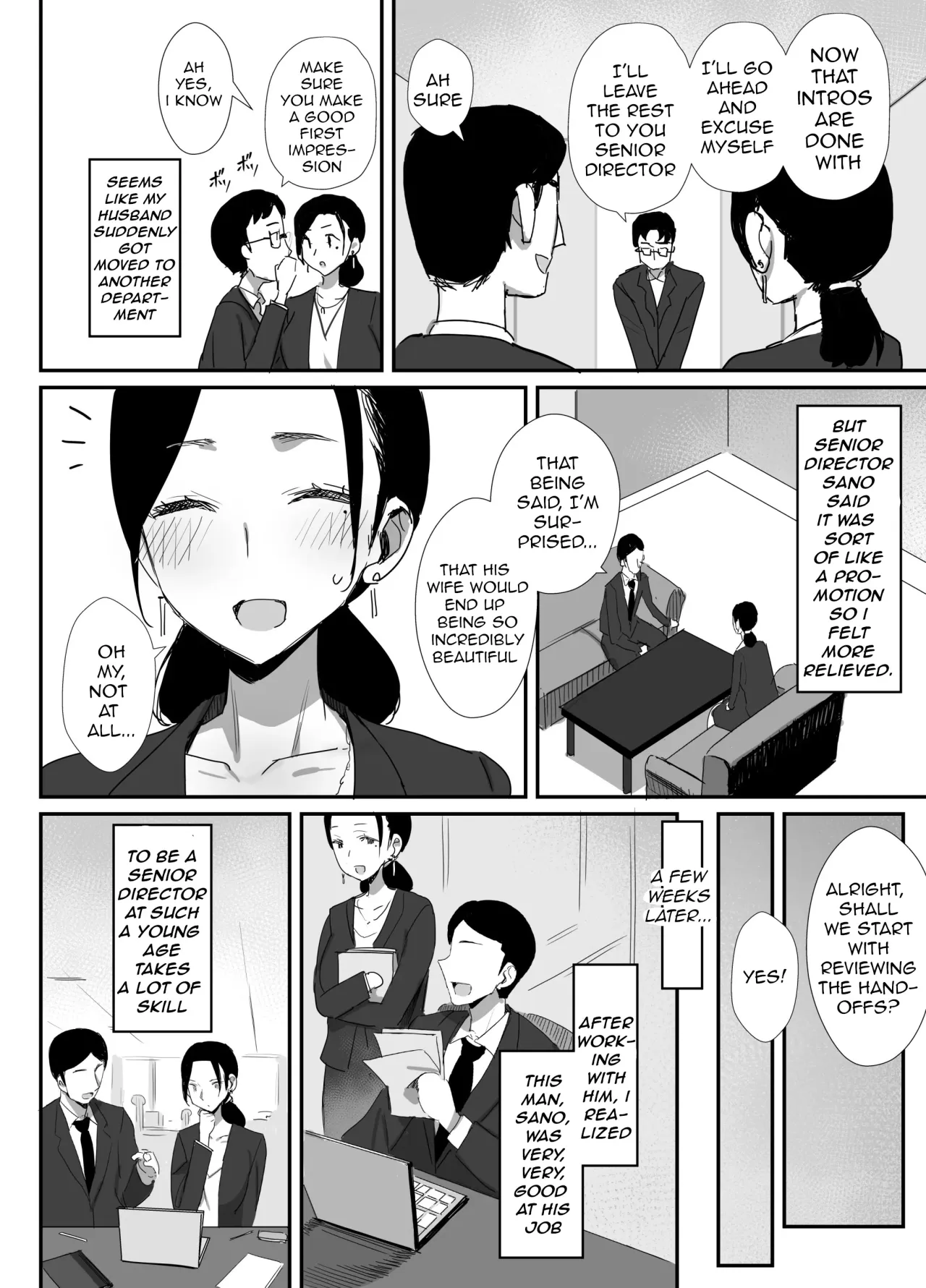 Shokuba Fukki shita Hitozuma ga Netorare Ochiru made 4