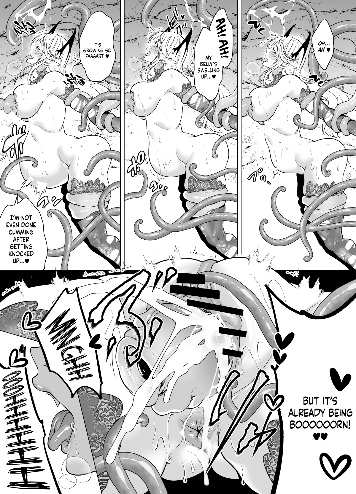 Shokushu Kan Haramase de Takabisha Succubus o Wakaraseru! 33