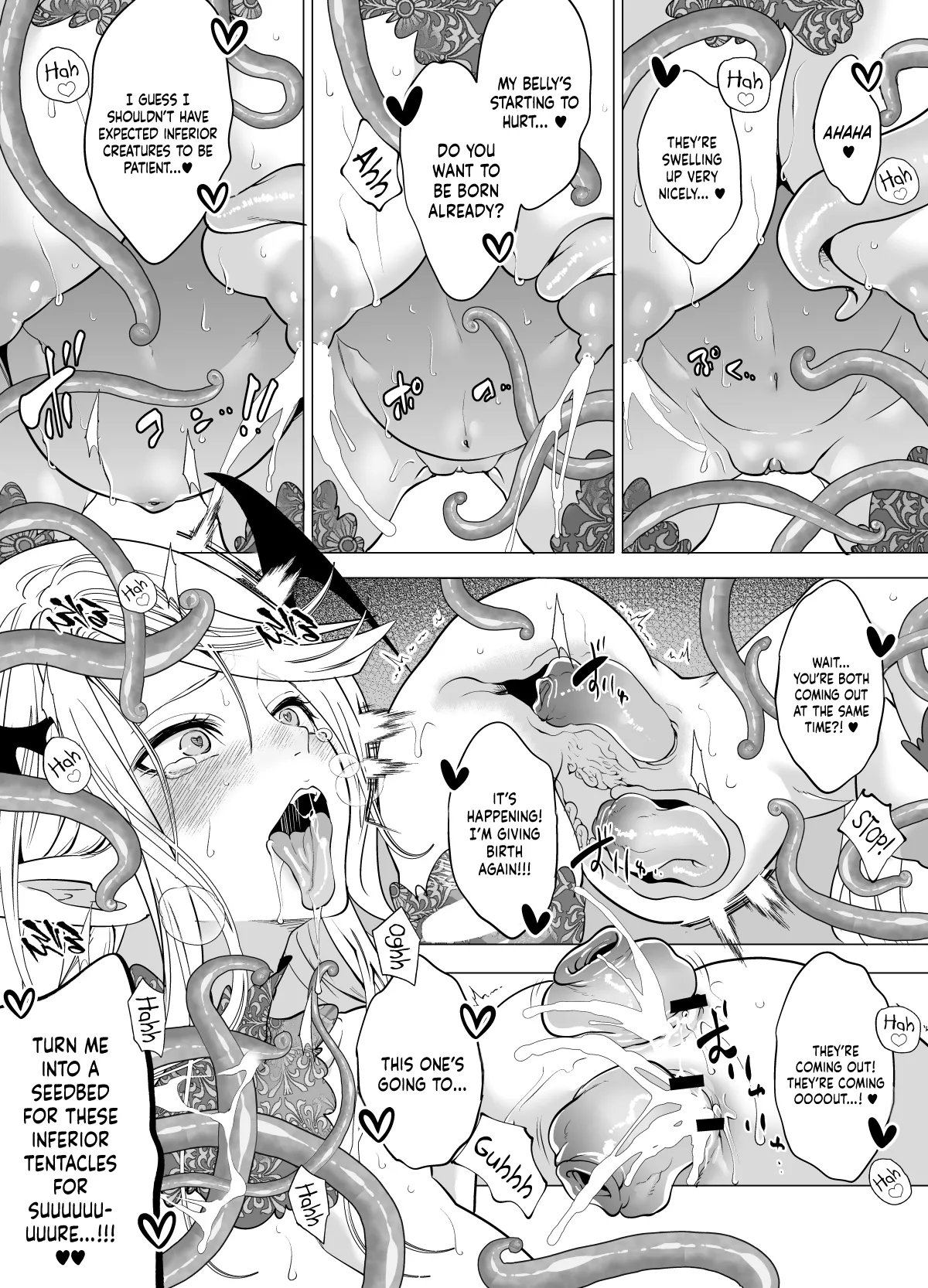 Shokushu Kan Haramase de Takabisha Succubus o Wakaraseru! 38