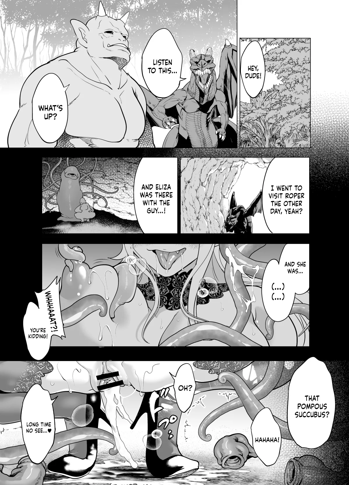 Shokushu Kan Haramase de Takabisha Succubus o Wakaraseru! 51