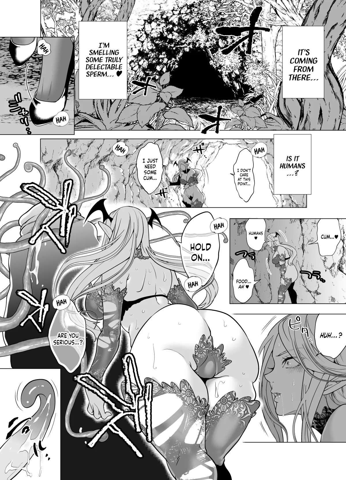 Shokushu Kan Haramase de Takabisha Succubus o Wakaraseru! 7