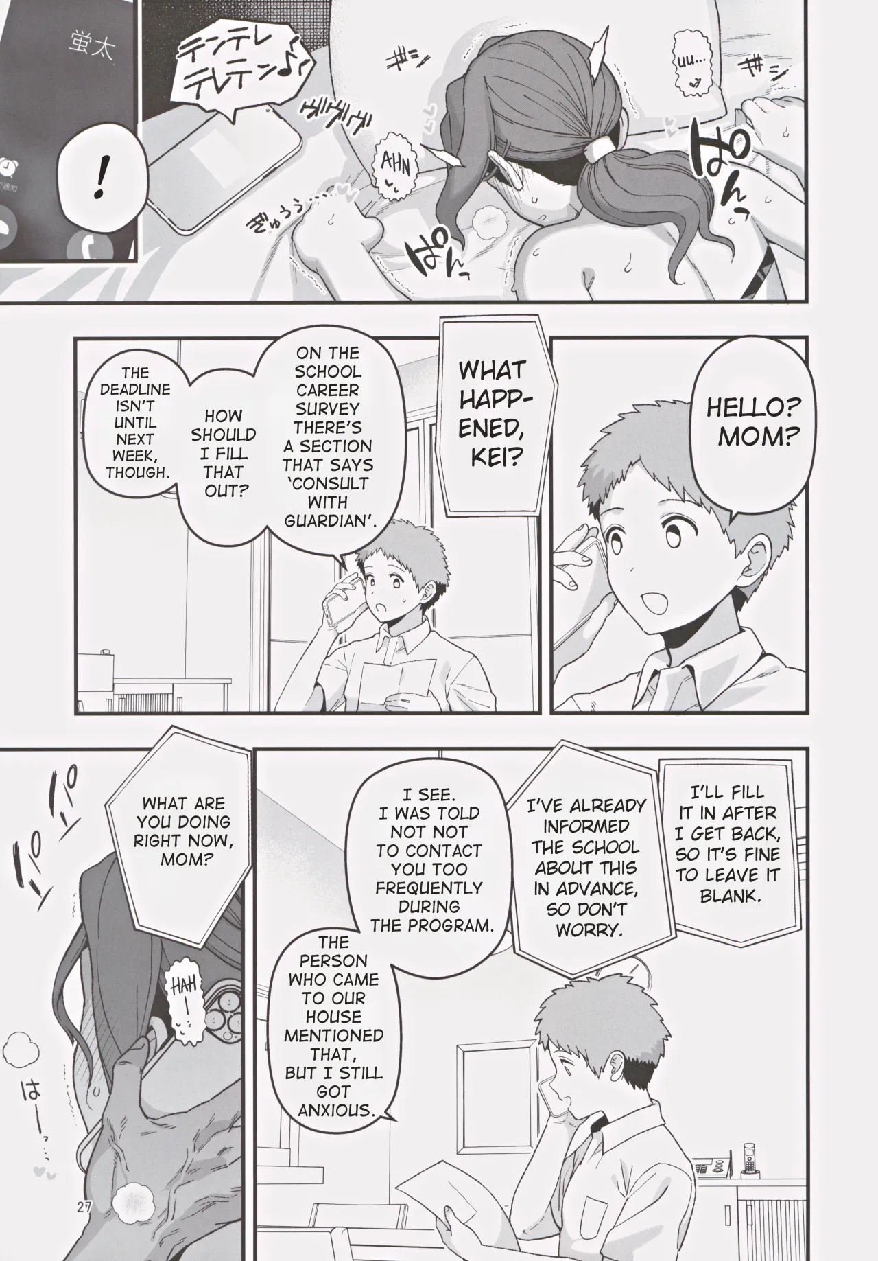 Shoushika Taisaku Partnership ni Erabarete Shimatta Haha to Osu 28