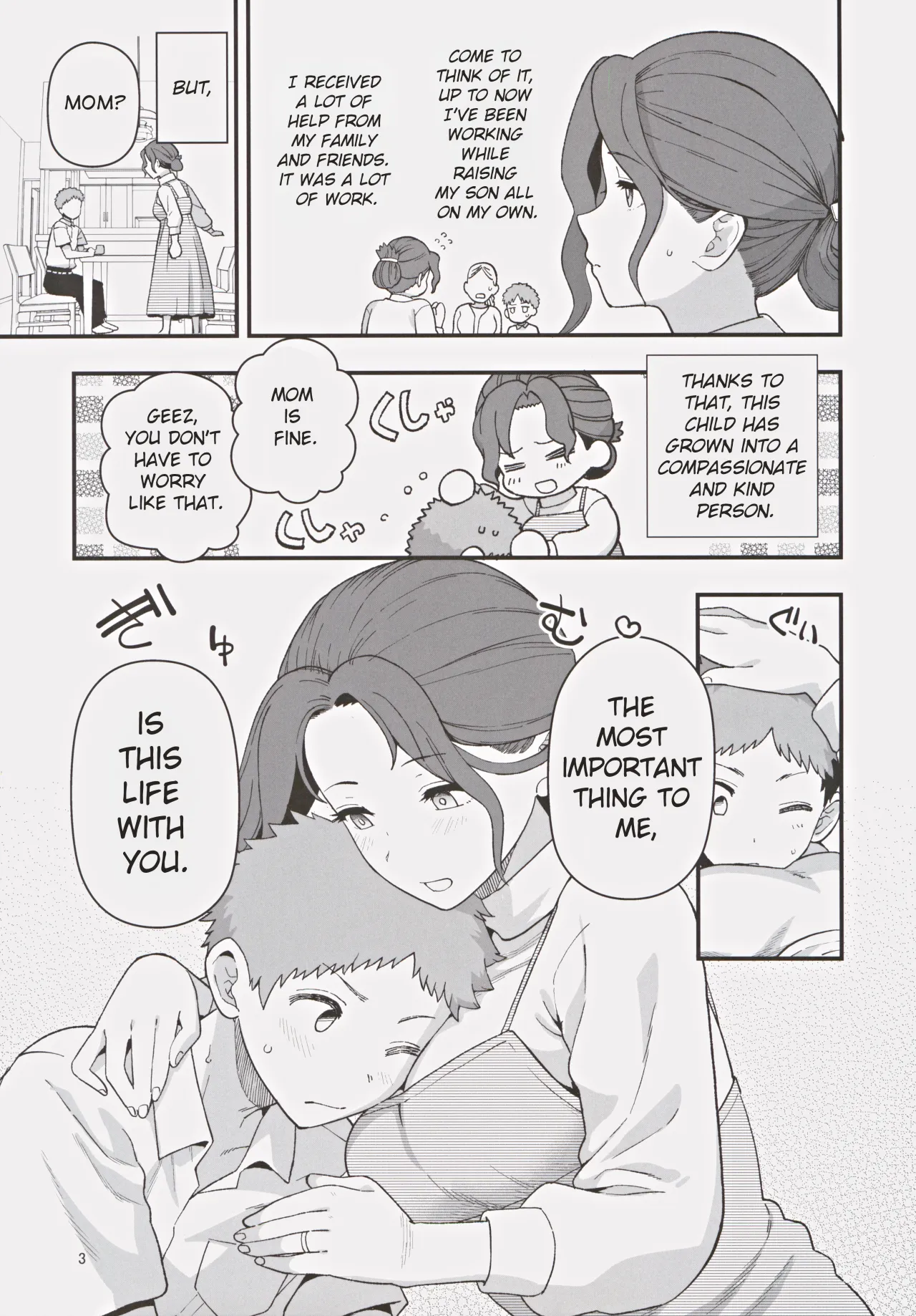 Shoushika Taisaku Partnership ni Erabarete Shimatta Haha to Osu 4
