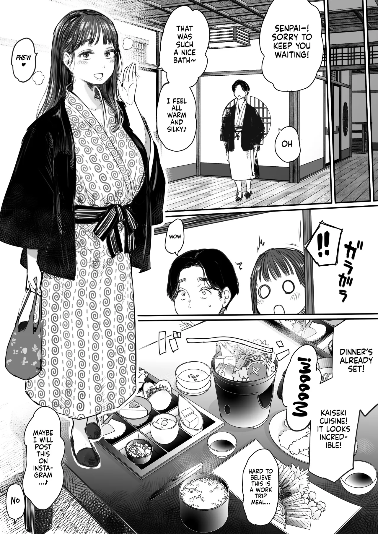Shucchou, Kouhai to Aibeya. Yukishi Nure Hada ni Shiboritsukusareta Yoru 13