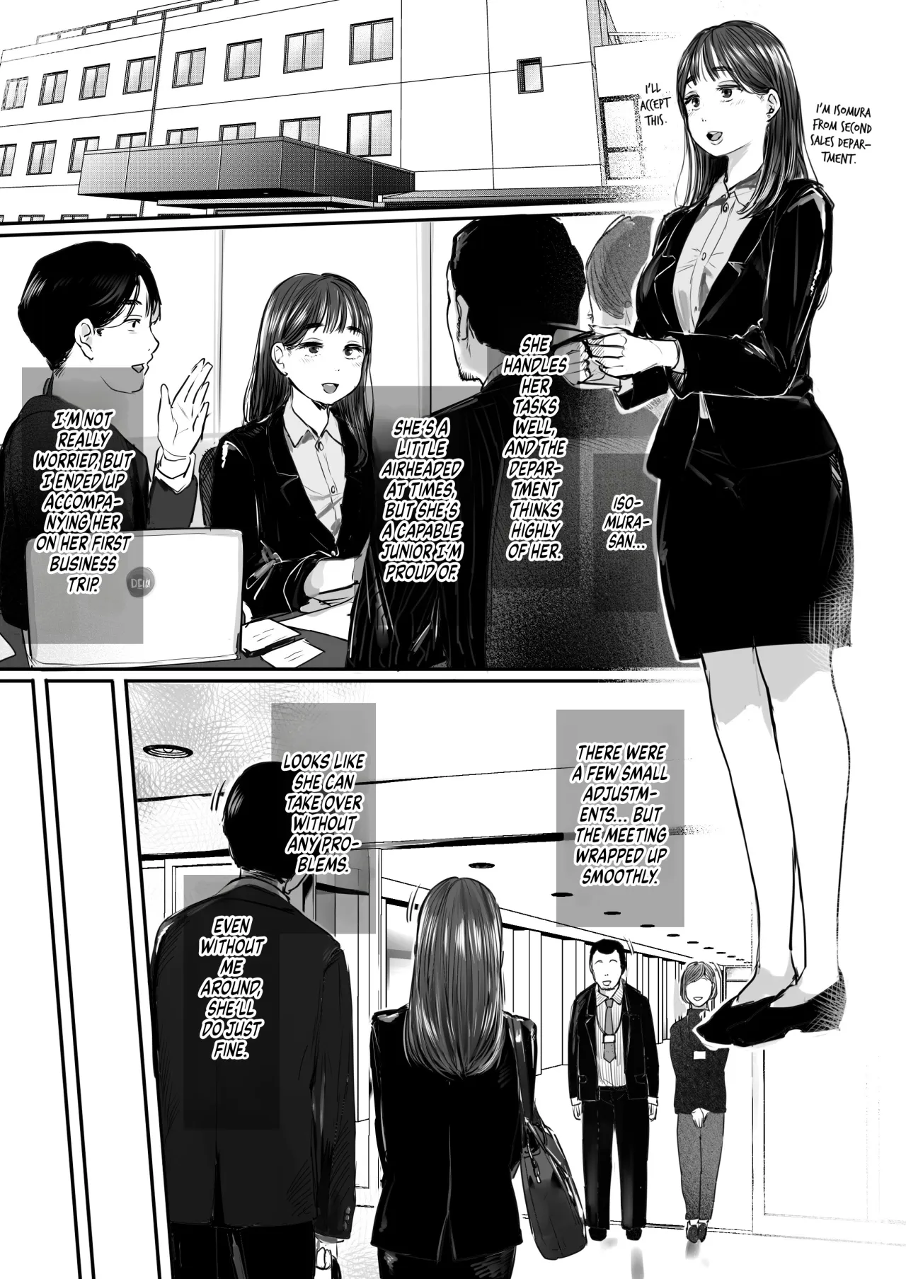 Shucchou, Kouhai to Aibeya. Yukishi Nure Hada ni Shiboritsukusareta Yoru 5