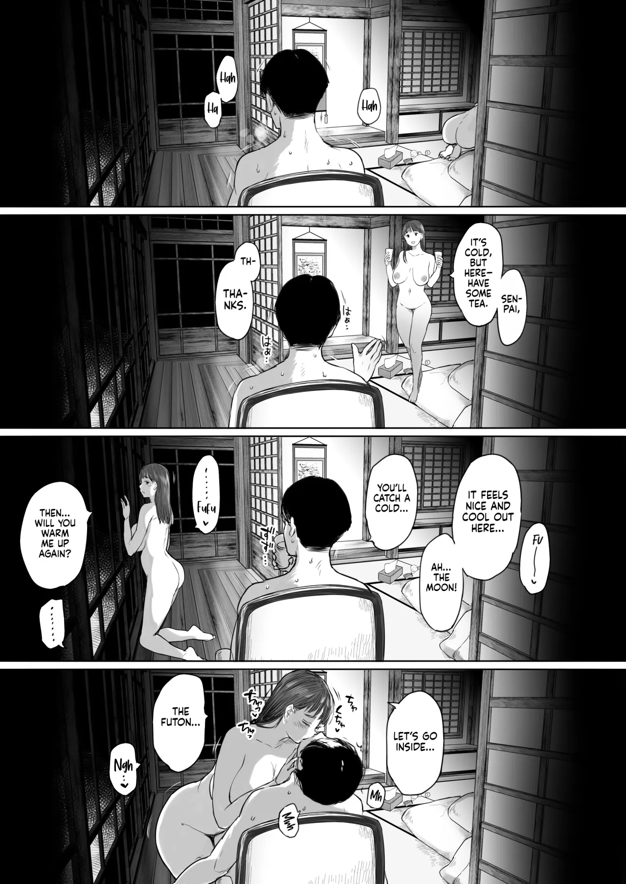 Shucchou, Kouhai to Aibeya. Yukishi Nure Hada ni Shiboritsukusareta Yoru 63