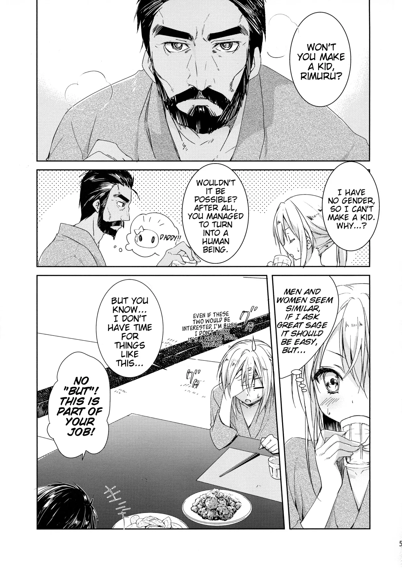 Shuna wa Rimuru-sama no Kodomo ga Hoshii no desu! 5