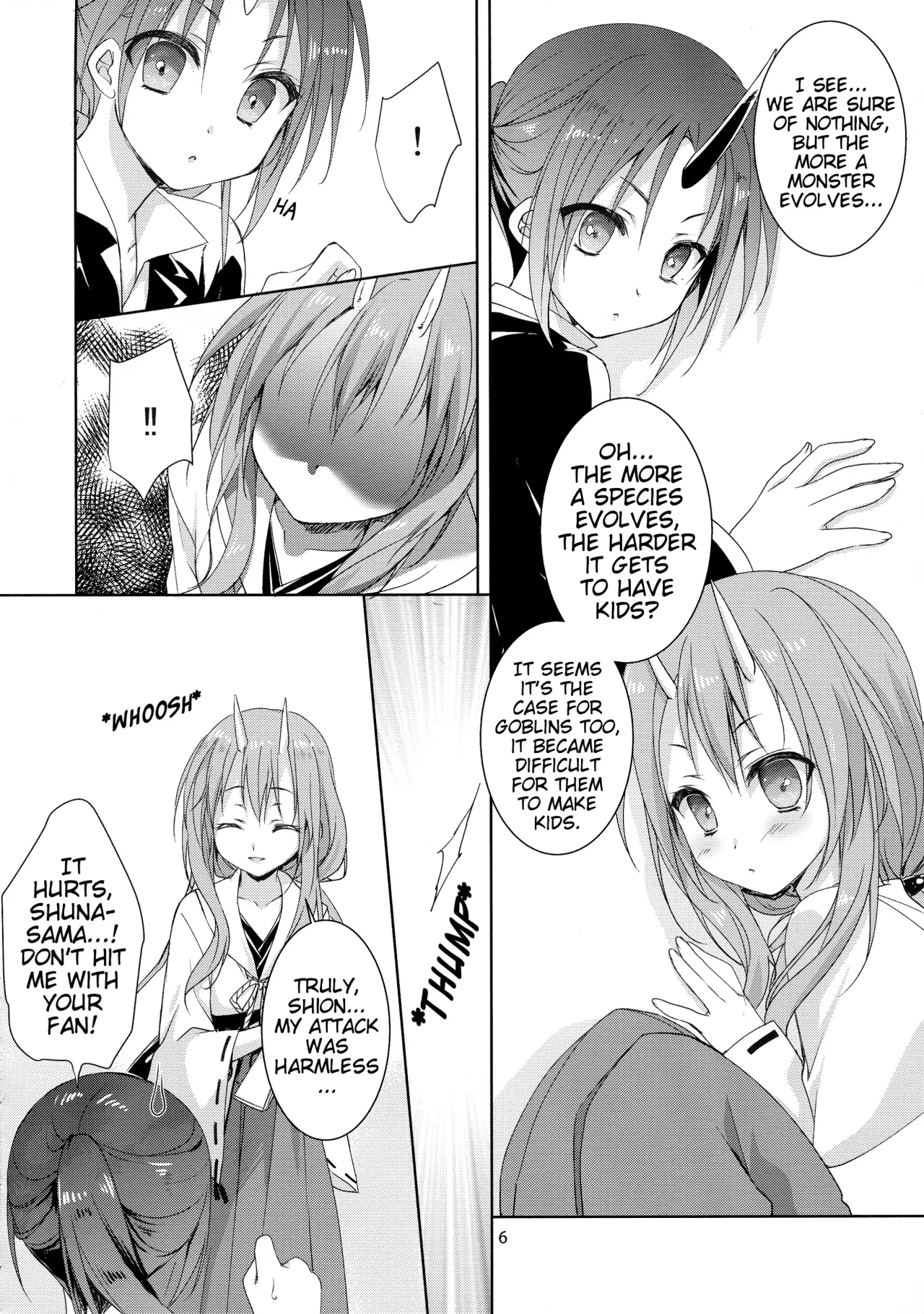 Shuna wa Rimuru-sama no Kodomo ga Hoshii no desu! 6