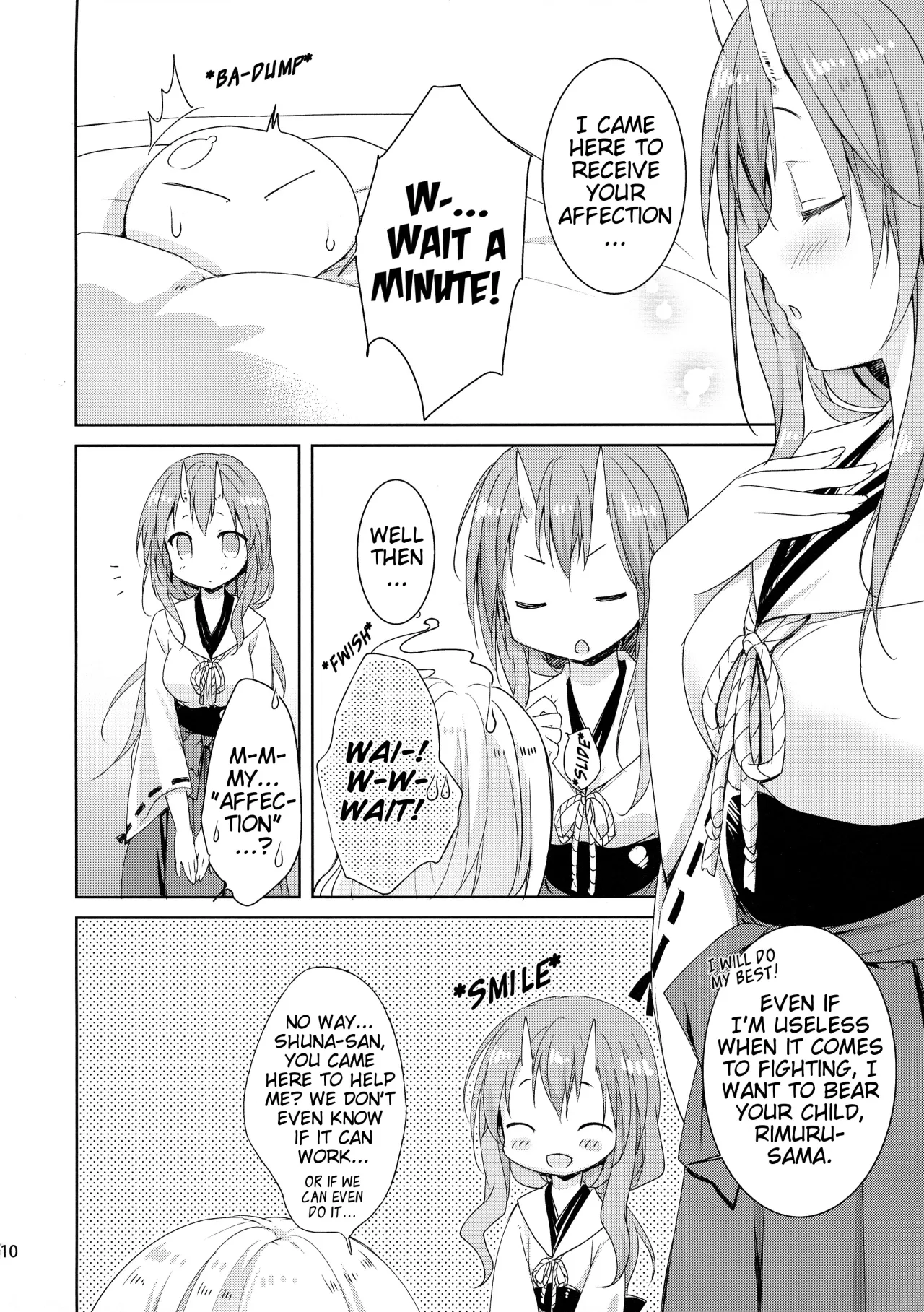 Shuna wa Rimuru-sama no Kodomo ga Hoshii no desu! 10