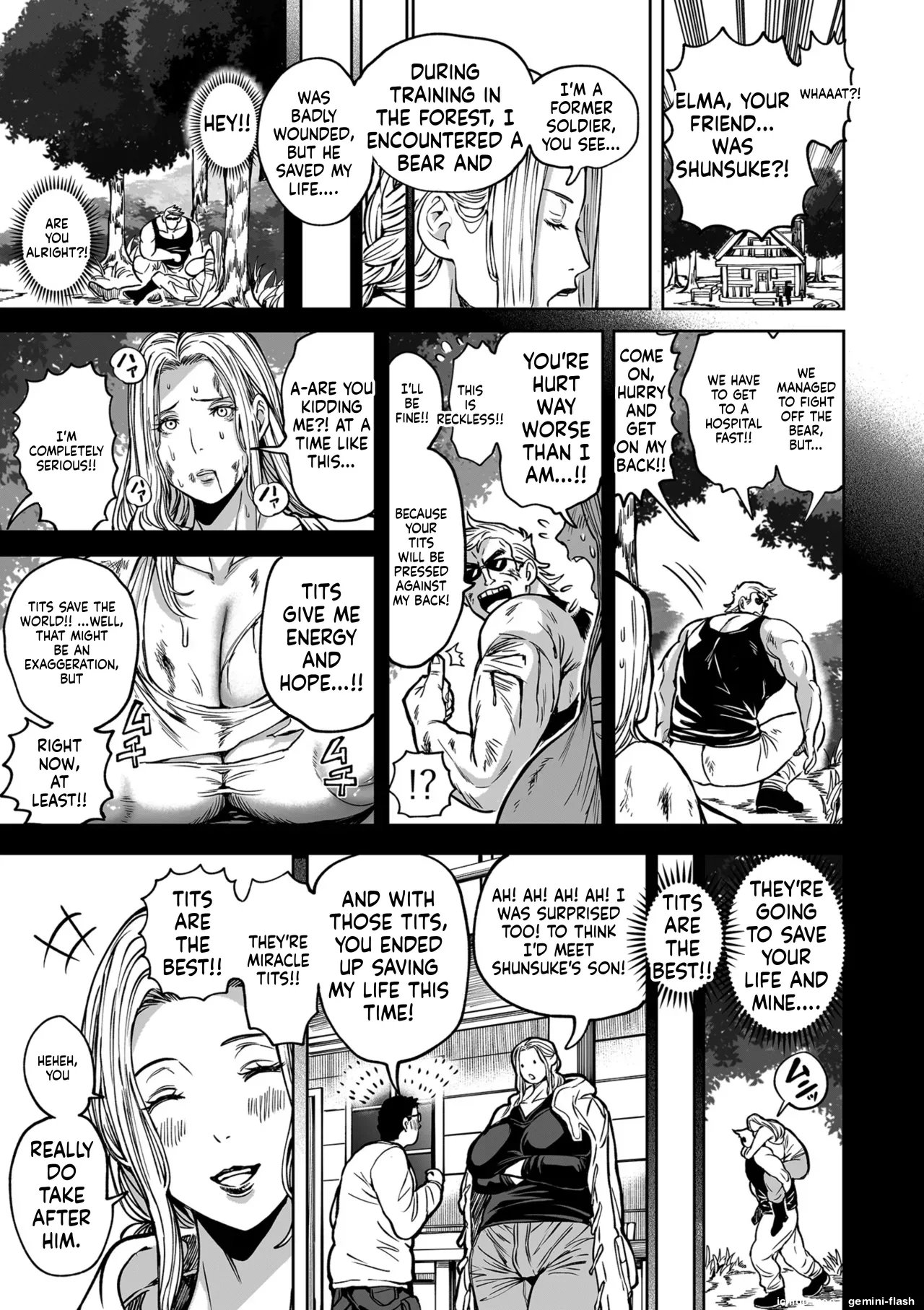 Shunkashuutou Harem Tengoku – Sekai OPPAI Tour Oneshot - Page 117