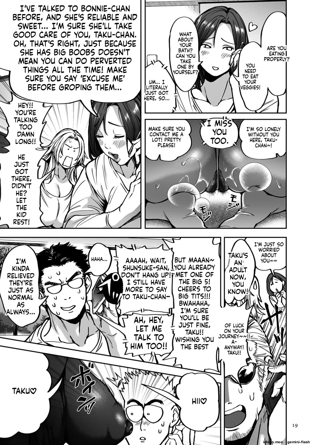 Shunkashuutou Harem Tengoku – Sekai OPPAI Tour Oneshot - Page 19