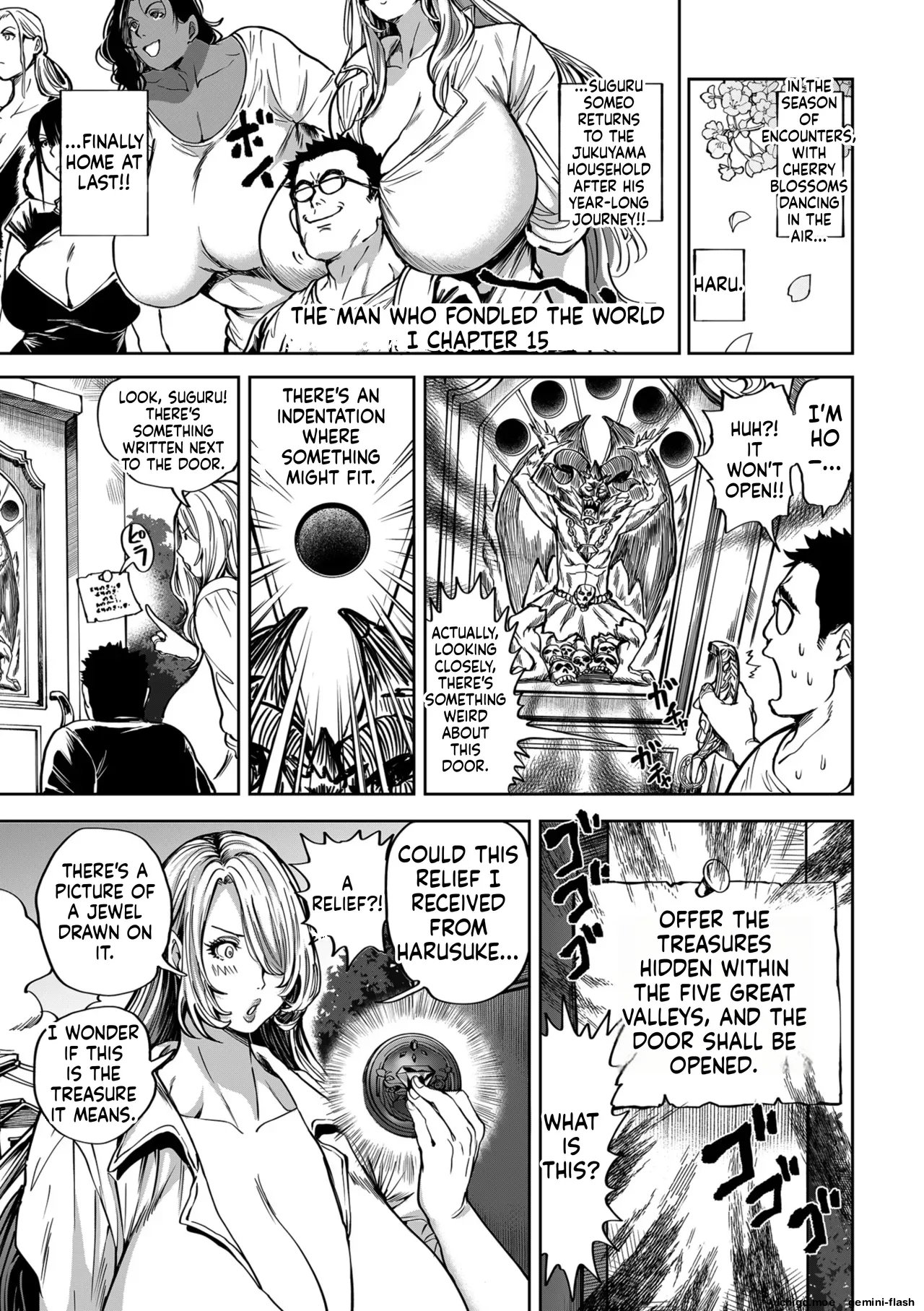Shunkashuutou Harem Tengoku – Sekai OPPAI Tour Oneshot - Page 181