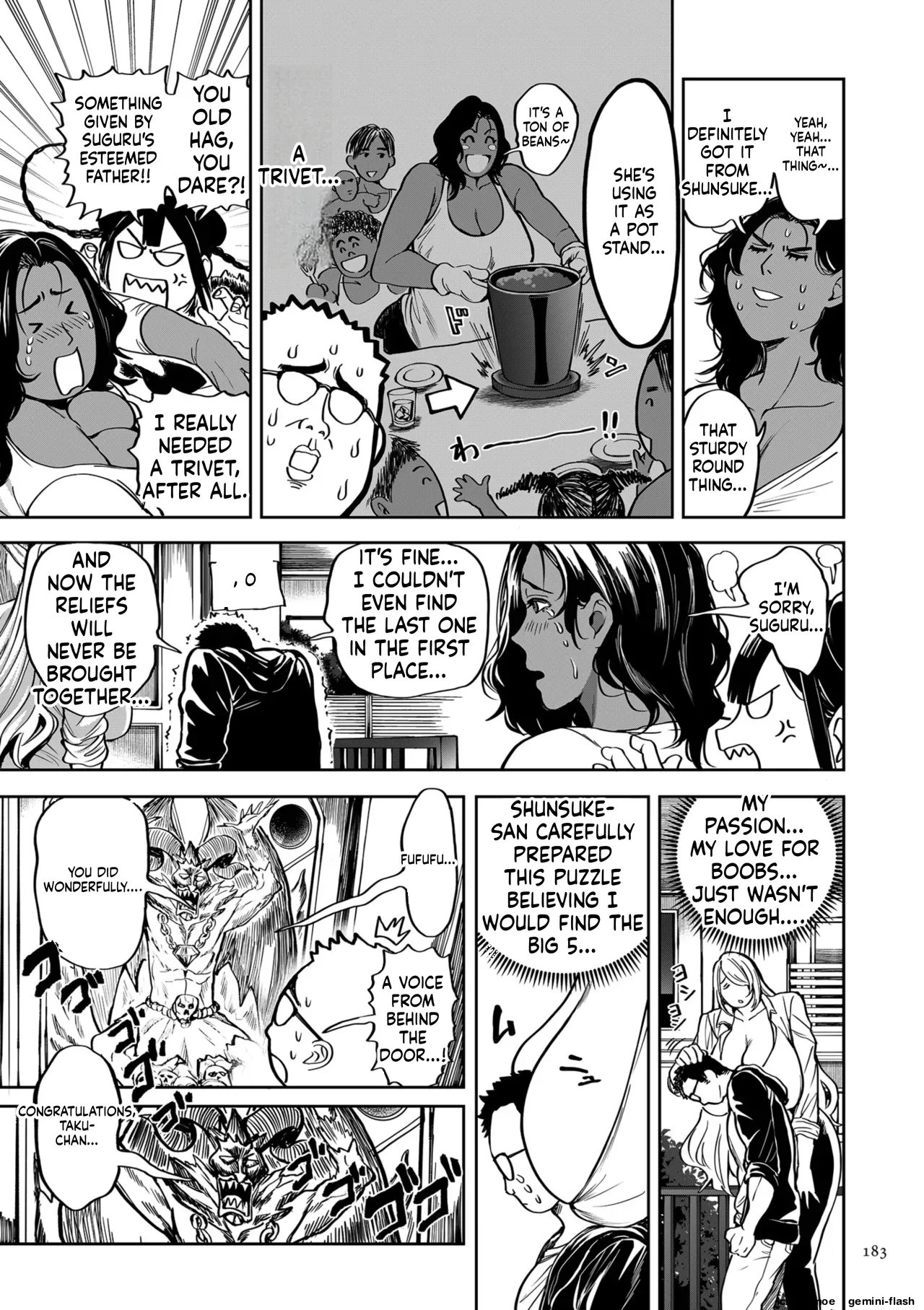 Shunkashuutou Harem Tengoku – Sekai OPPAI Tour Oneshot - Page 183