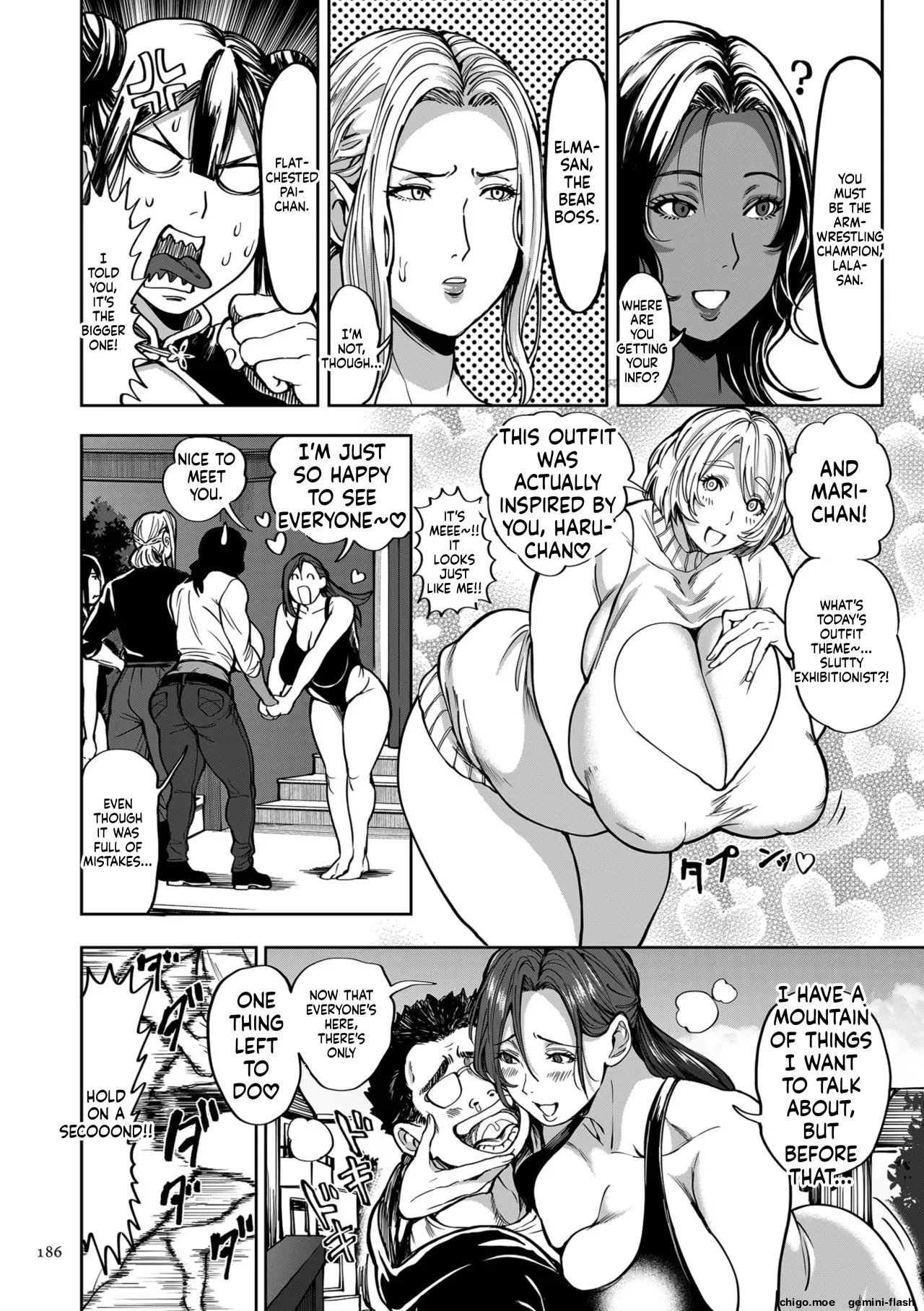Shunkashuutou Harem Tengoku – Sekai OPPAI Tour Oneshot - Page 186