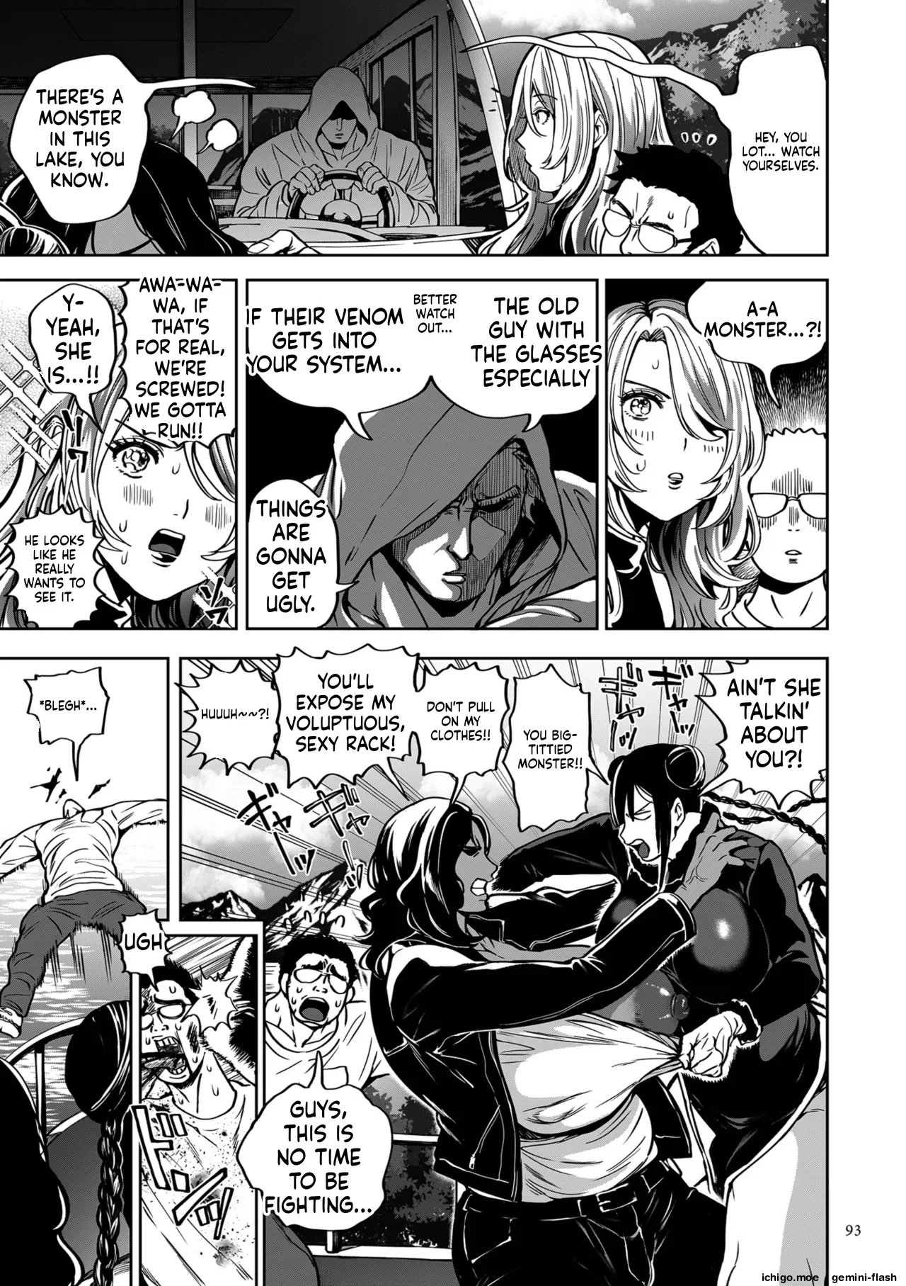 Shunkashuutou Harem Tengoku – Sekai OPPAI Tour Oneshot - Page 93