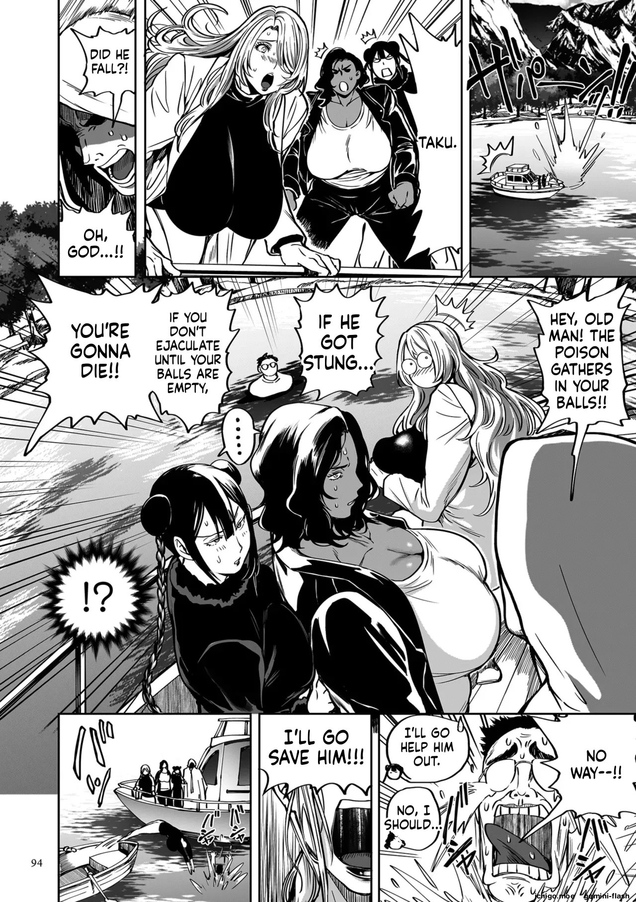 Shunkashuutou Harem Tengoku – Sekai OPPAI Tour Oneshot - Page 94
