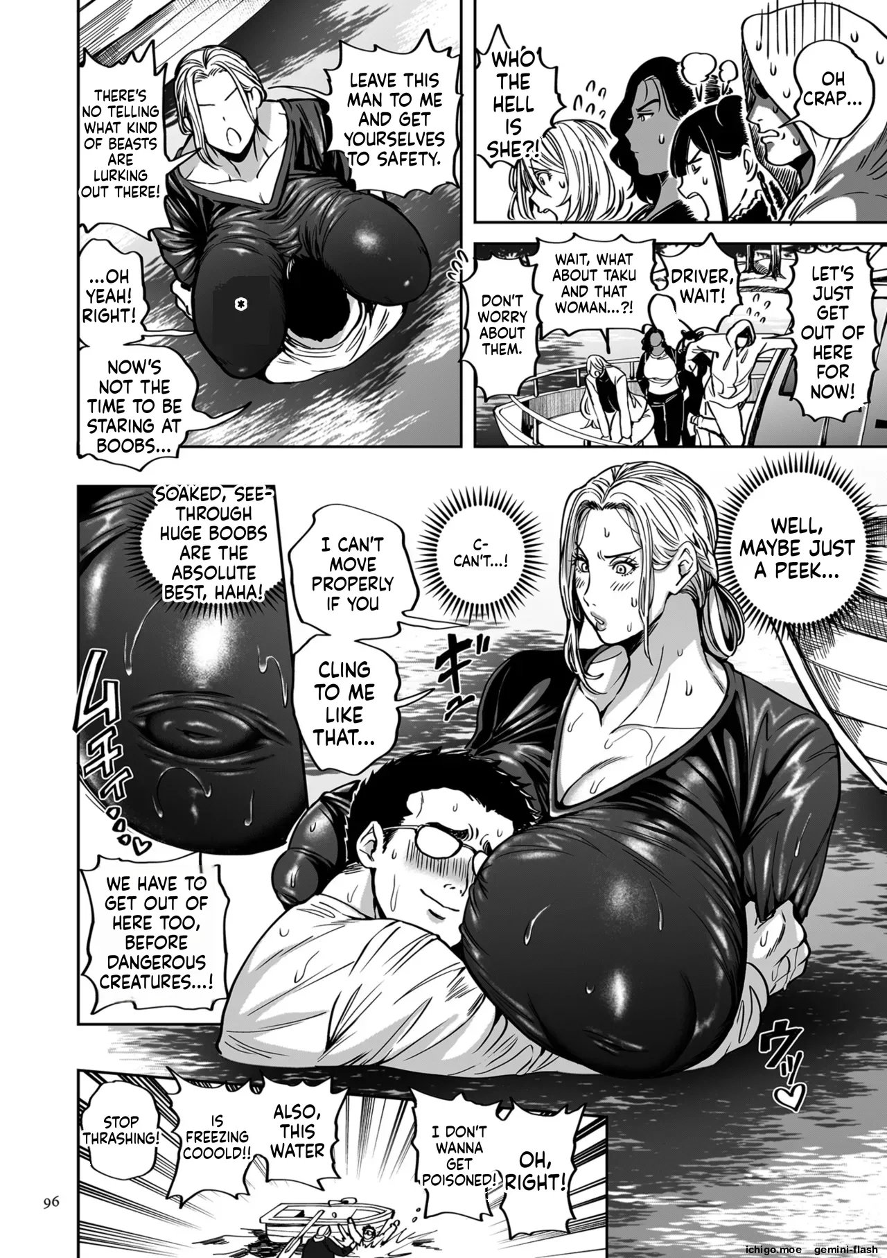 Shunkashuutou Harem Tengoku – Sekai OPPAI Tour Oneshot - Page 96