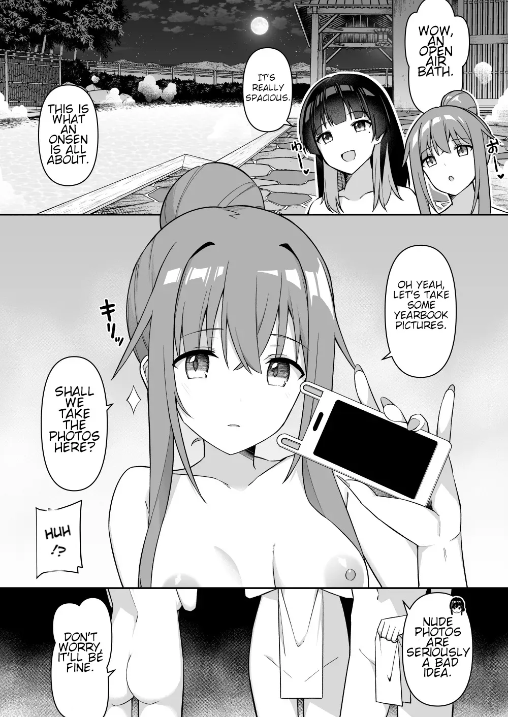 Shuugaku Ryokou de Onsen Ryokan ni Kita Gal, Nakai no Dekachinpo de Wakarase Zecchou 2 8