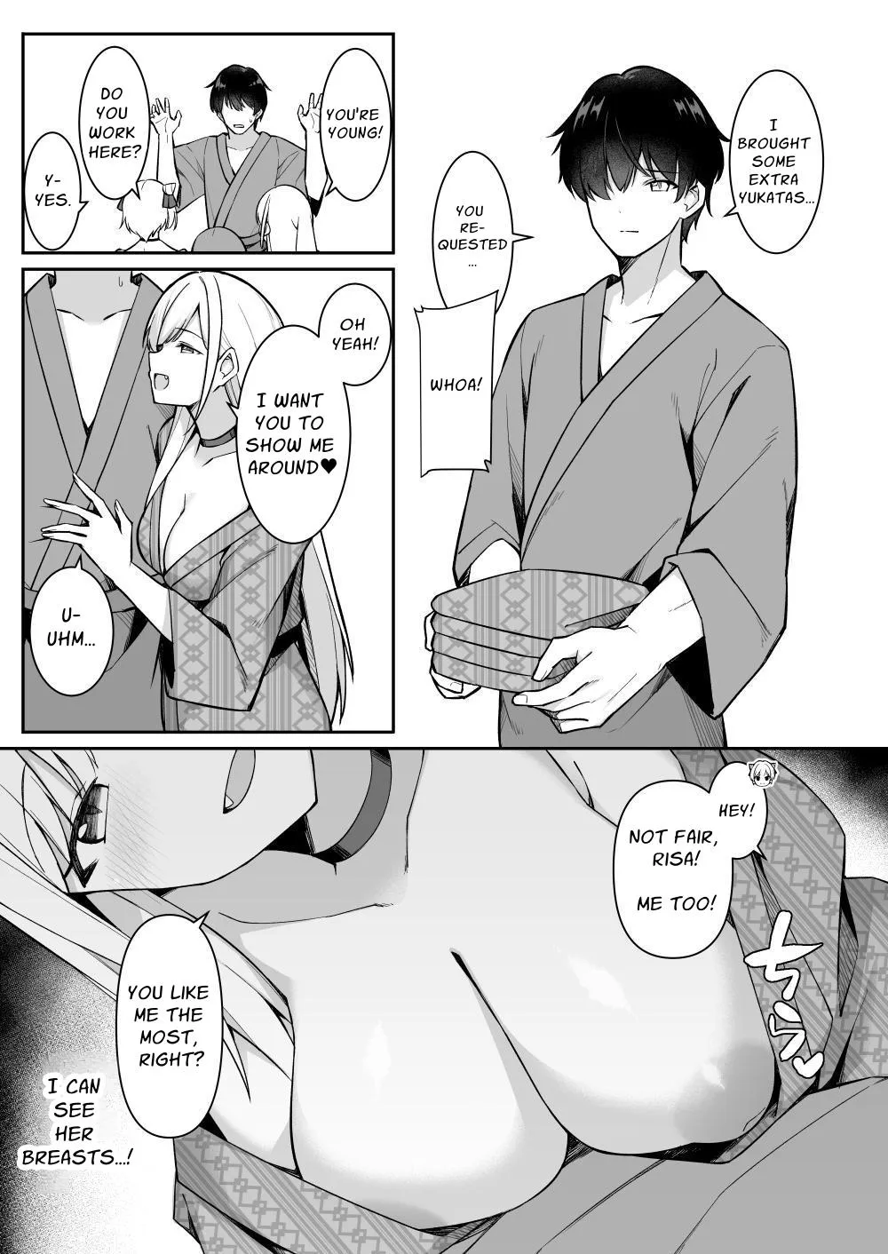 Shuugaku Ryokou de Onsen Ryokan ni Kita Gal, Nakai no Dekachinpo de Wakarase Zecchou 7